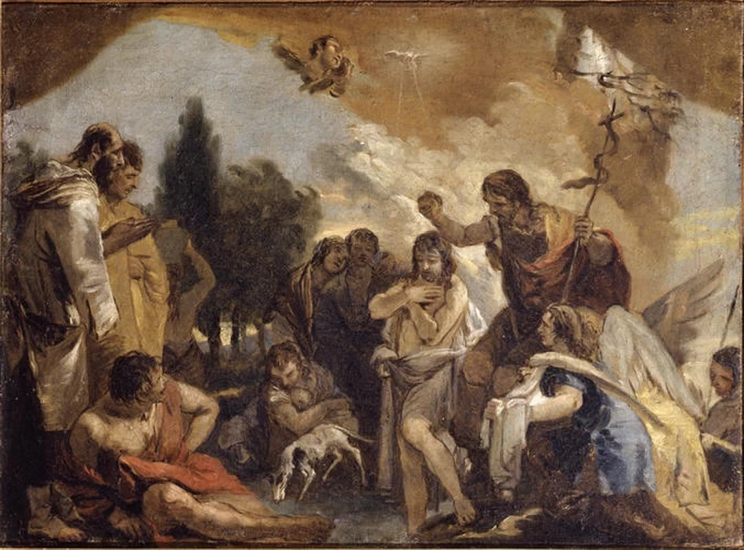 Il battesimo di Cristo - Accademia Carrara, Bergamo